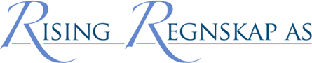 Logo, Rising Regnskap As
