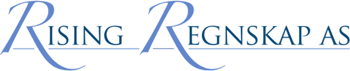 Logo, Rising Regnskap As